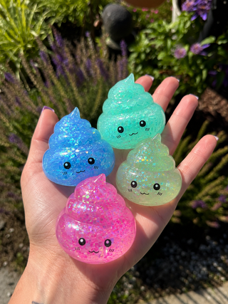 Glitter Poop Squishy