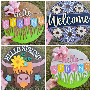 Spring Door Hangers