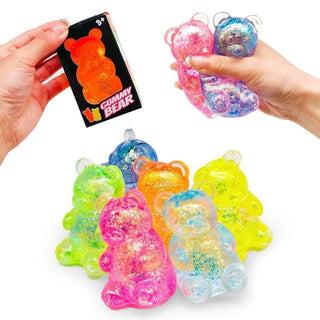Glitter Gummy Bear Squishy