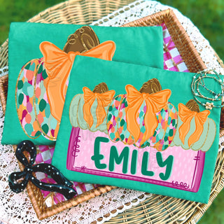 Pumpkin Nameplate Graphic Tee