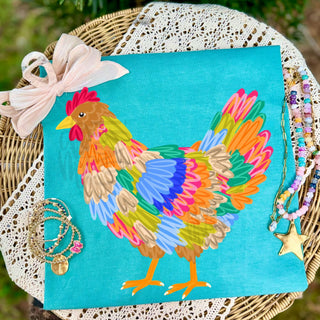 Colorful Chicken Graphic Tee