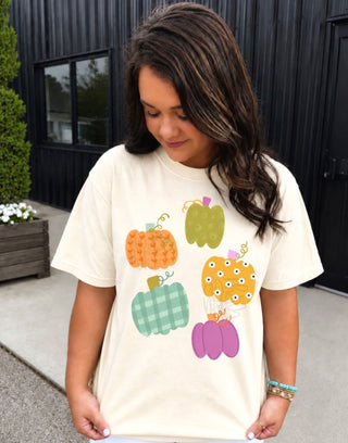 Colorful Pumpkins Graphic Tee