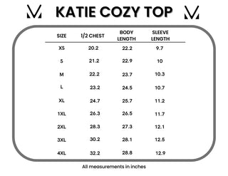 Katie Cozy Top - Autumn Watercolor