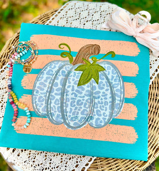 Leopard Pumpkin Graphic Tee