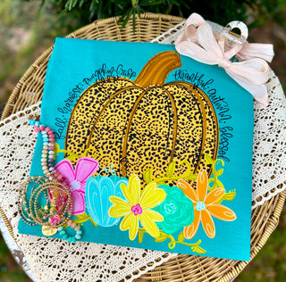 Leopard Pumpkin Graphic Tee