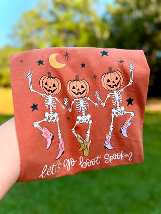 Let’s Go Boot Spookin Graphic Tee