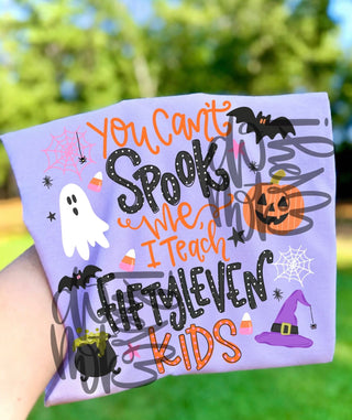 You Can’t Spook Me - Teach Fiftyeleven Kids - Graphic Tee