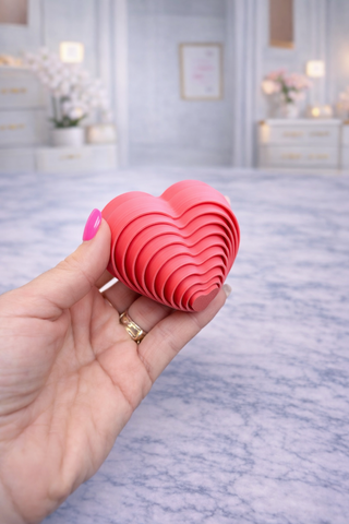 3D Printed Valentine Heart Fidget