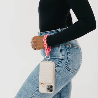 Wren Wristlet Acrylic Phone Chain Strap