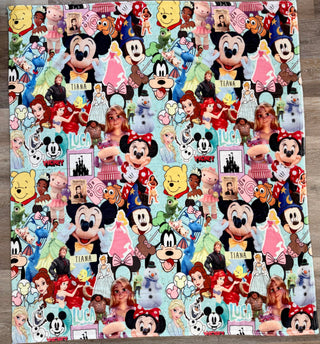 Magical Characters Fleece Blanket