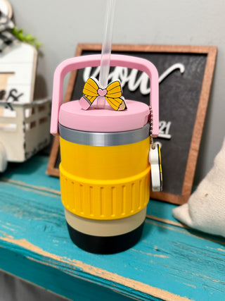 ✏️ Vintage Pencil Can Cooler ✏️