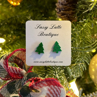 Holiday Acrylic Stud Earrings