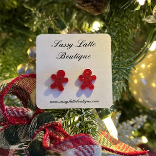 Holiday Acrylic Stud Earrings