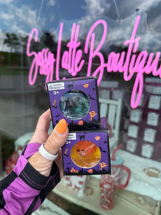 Halloween Glow-in-the-Dark Squishy Cube