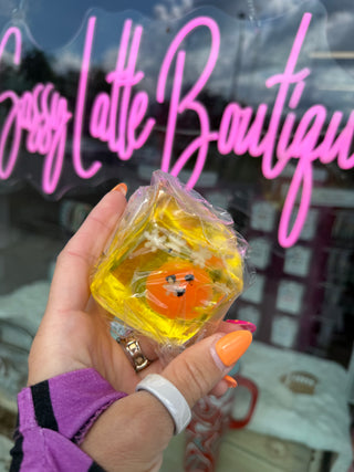 Halloween Glow-in-the-Dark Squishy Cube