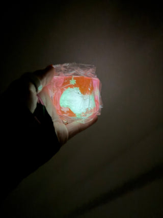 Halloween Glow-in-the-Dark Squishy Cube