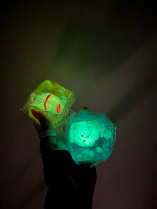 Halloween Glow-in-the-Dark Squishy Cube