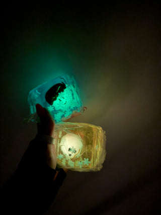 Halloween Glow-in-the-Dark Squishy Cube