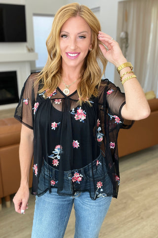 Best We've Got Embroidered Blouse