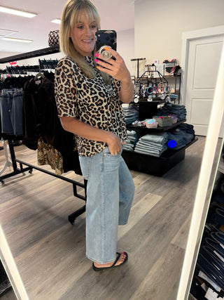 Judy Blue Mid Rise Crop Denim