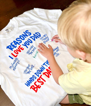 Reasons I Love Dad Graphic Tee