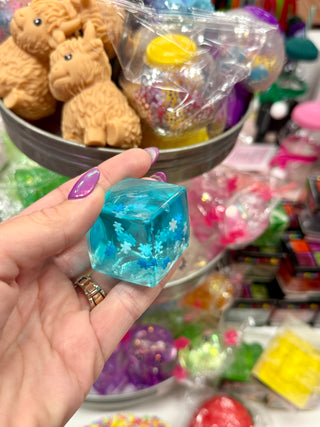 Snowflake Cube Squishy