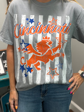 Cincinnati Soccer Graphic Tee