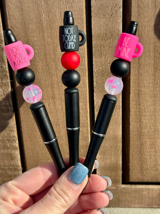 Valentine’s Coffee Mug Ink Pens