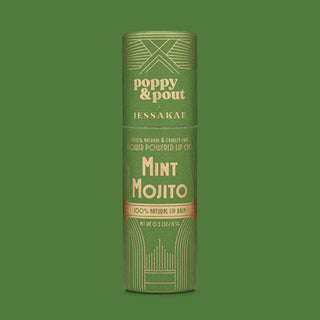 Poppy & Pout Limited Edition Lip Balm - Oz Collection - Mint Mojito