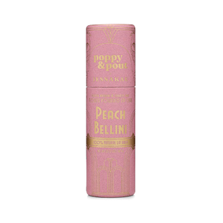 Poppy & Pout Limited Edition Lip Balm Oz Collection - Peach Bellini