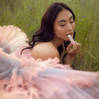 Poppy & Pout Limited Edition Lip Balm Oz Collection - Peach Bellini