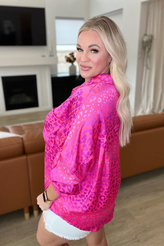 LSAT at Two Button Up Blouse