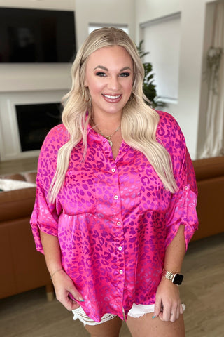 LSAT at Two Button Up Blouse