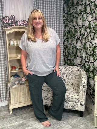 Butter Soft Straight Leg Cargo Pant