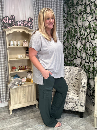 Butter Soft Straight Leg Cargo Pant