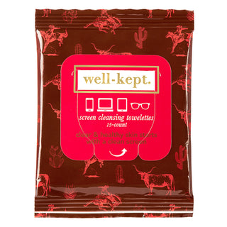 Texas Hold, ‘Em Screen Cleansing Towelettes/ Tech Wipes