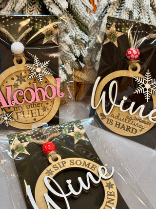Wine Ornaments