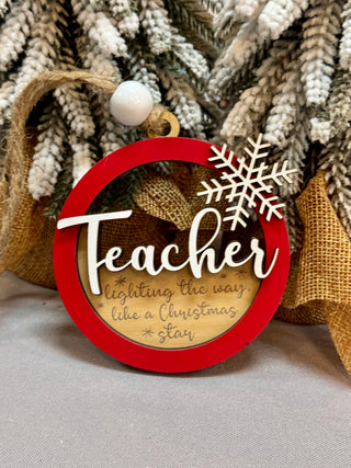 Teacher Christmas Ornaments
