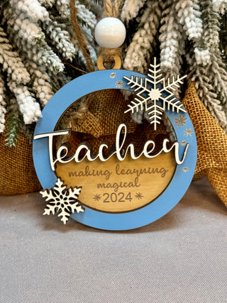 Teacher Christmas Ornaments