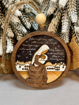 Silent Night Ornament
