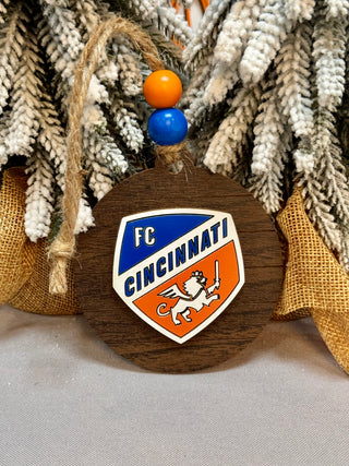 Cincinnati Soccer Ornament