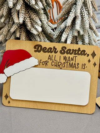 Dear Santa Christmas List