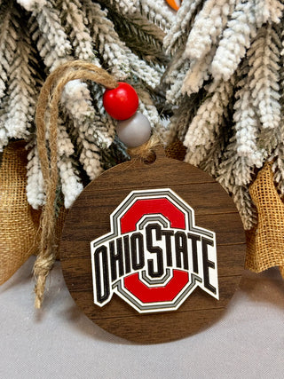 Ohio Football Ornament
