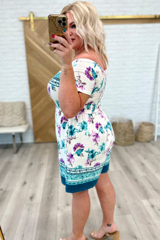 Little Boho Moment Floral Romper