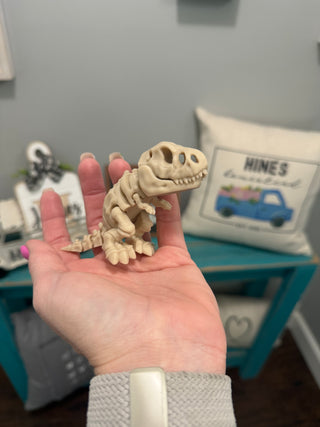 🦖 3D Printed Mini Flexi Dino Skeletons 🦴