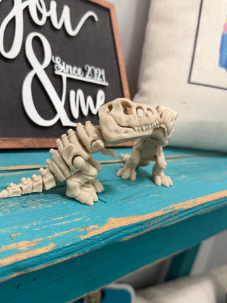 🦖 3D Printed Mini Flexi Dino Skeletons 🦴
