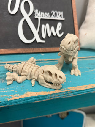 🦖 3D Printed Mini Flexi Dino Skeletons 🦴