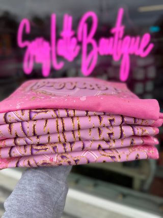 Pink Out Warriors Volleyball Graphic Tee