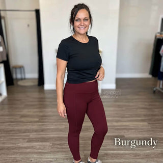 Pre-Order Triple Brushed Full Length Leggings with Pockets