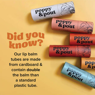 Poppy + Pout Lip Balms